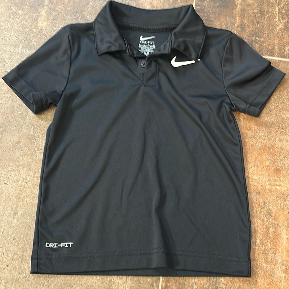 Boys dri fit Nike polo